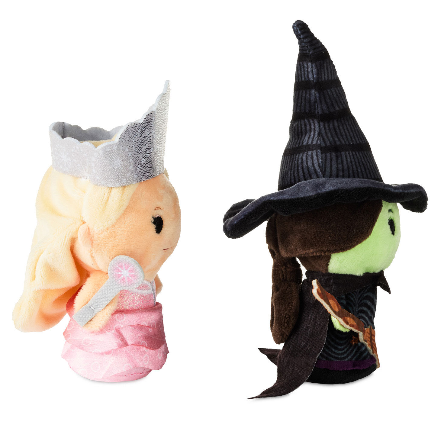 Wicked Glinda and Elphaba Plush itty bittys Set side image number 3