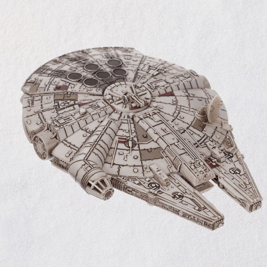 Star Wars Millennium Falcon Ornament With Light And Sound