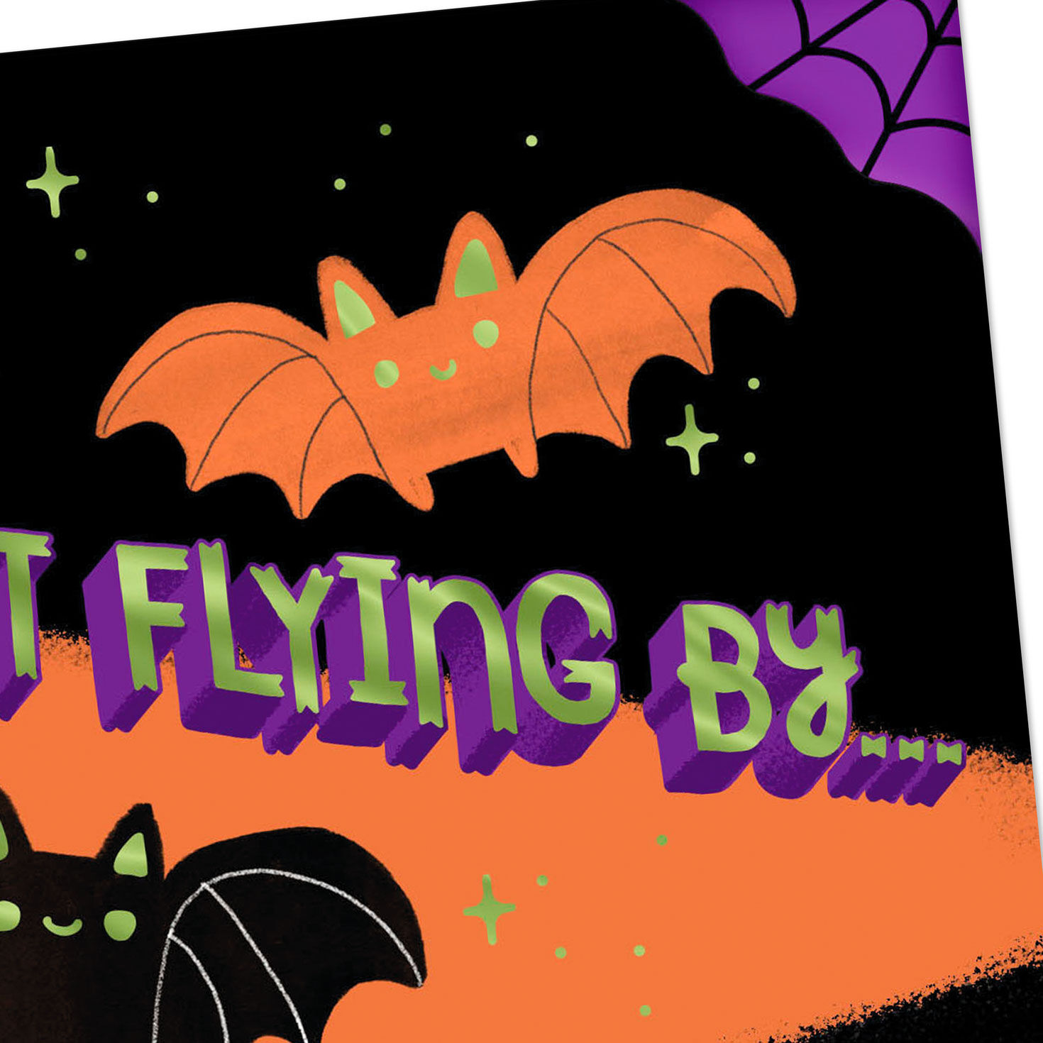 Just Flying By, Bats Halloween Card for Kids for only USD 3.99 | Hallmark