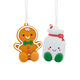 Better Together Gingerbread and Milk Magnetic Hallmark Ornaments, Set of 2
