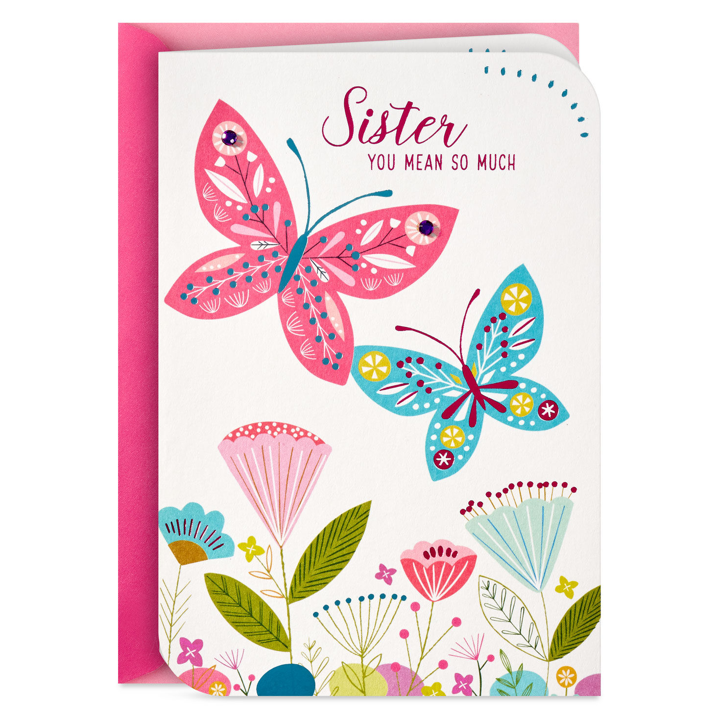 Nothing More Important Than Family Easter Card for Sister