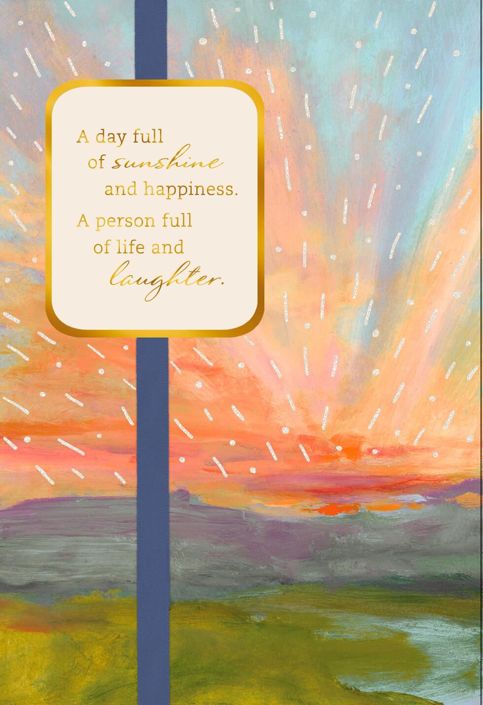 Sunshine and Happiness Scenery Birthday Card - Greeting Cards - Hallmark