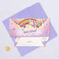 Unicorn Rainbow Musical 3D Pop-Up Birthday Card With Light, , large image number 5