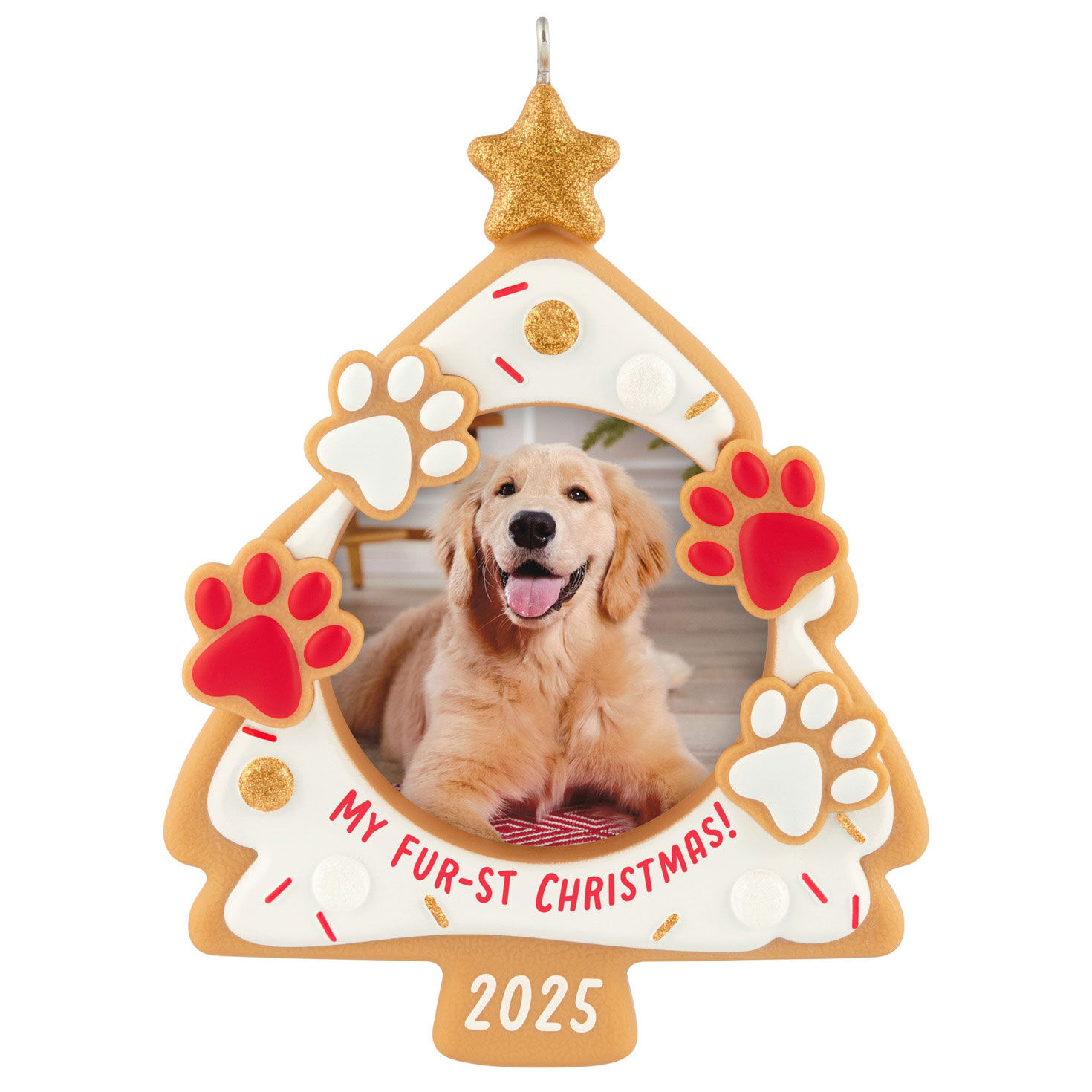 My Fur-st Christmas 2025 Photo Frame Ornament