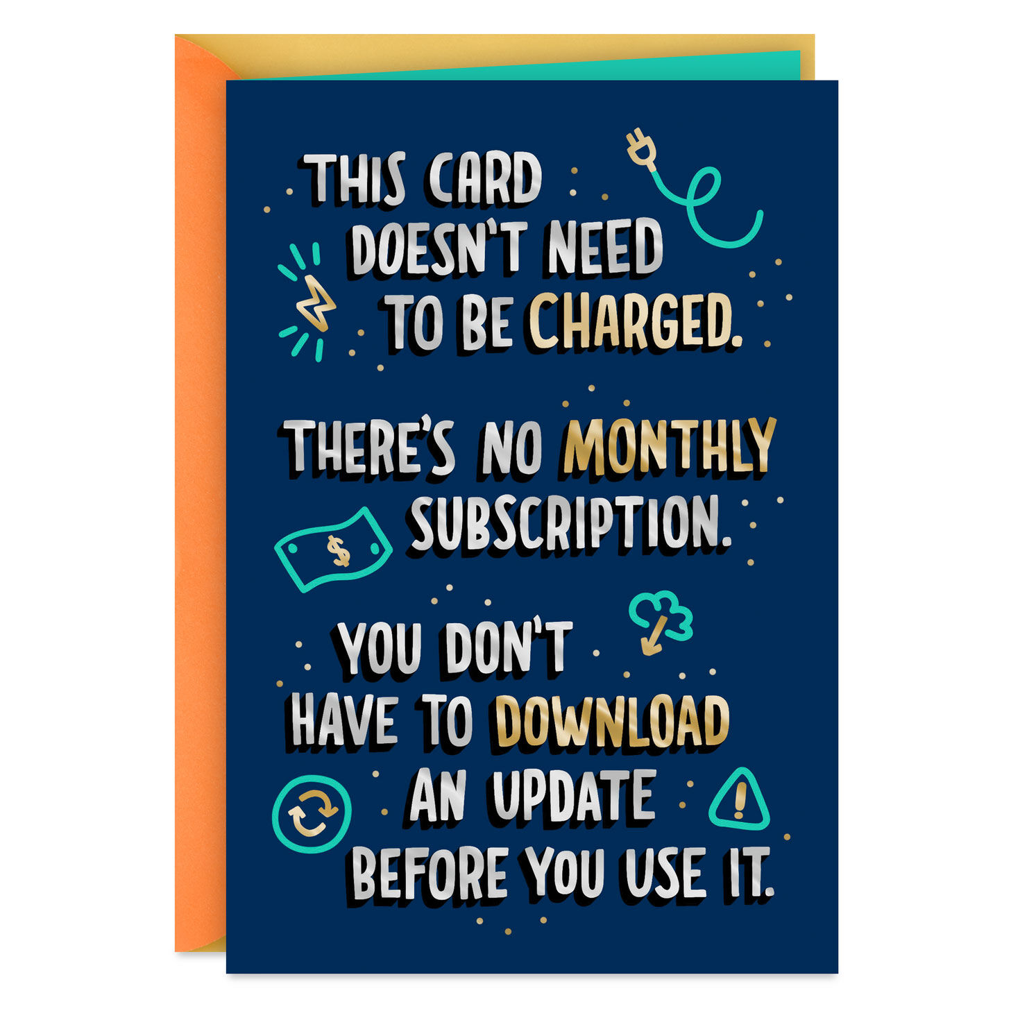 It's Listening Funny Birthday Card