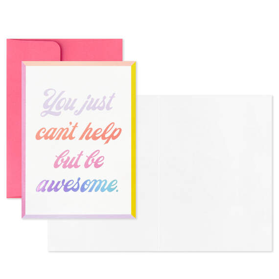 You Can't Help But Be Awesome Boxed Blank Note Cards Multipack, Pack of 10, , large image number 3