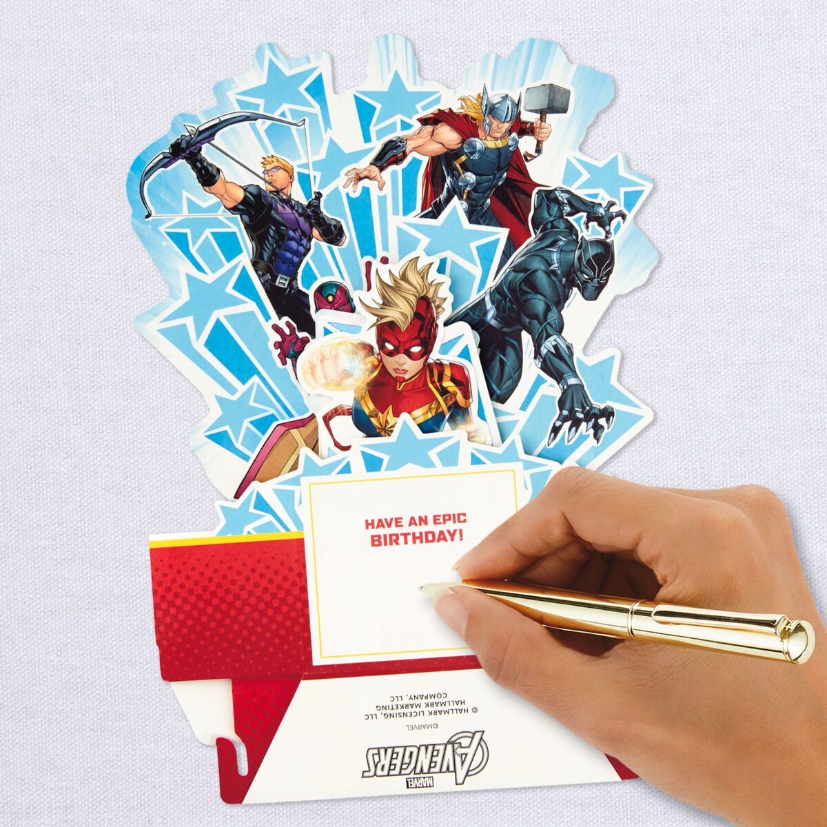 Marvel Avengers Epic 3D PopUp Birthday Card Greeting