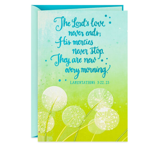 You Are in God's Care Religious Encouragement Card, 