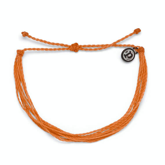 Pura Vida Original Solid Orange Bracelet