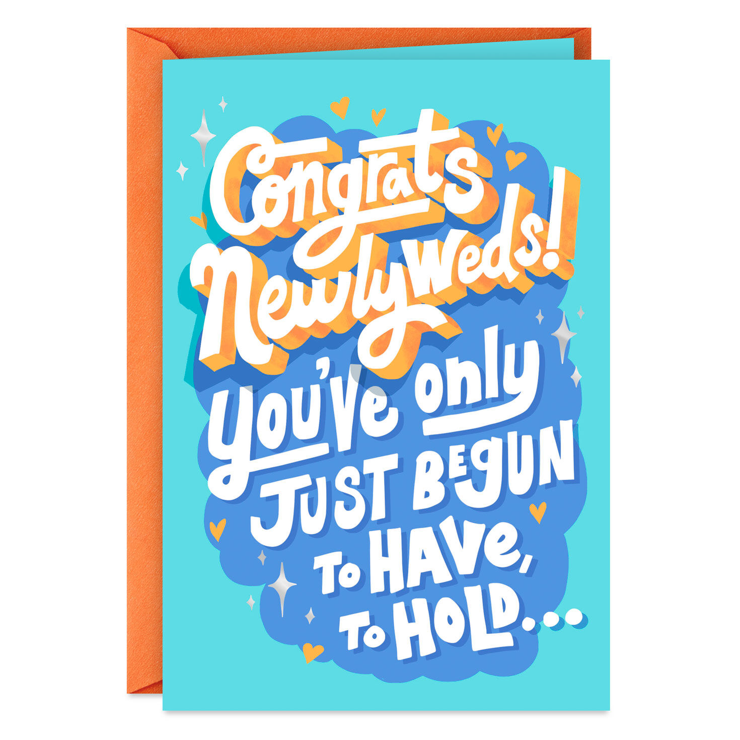 You've Only Just Begun Funny Wedding Card