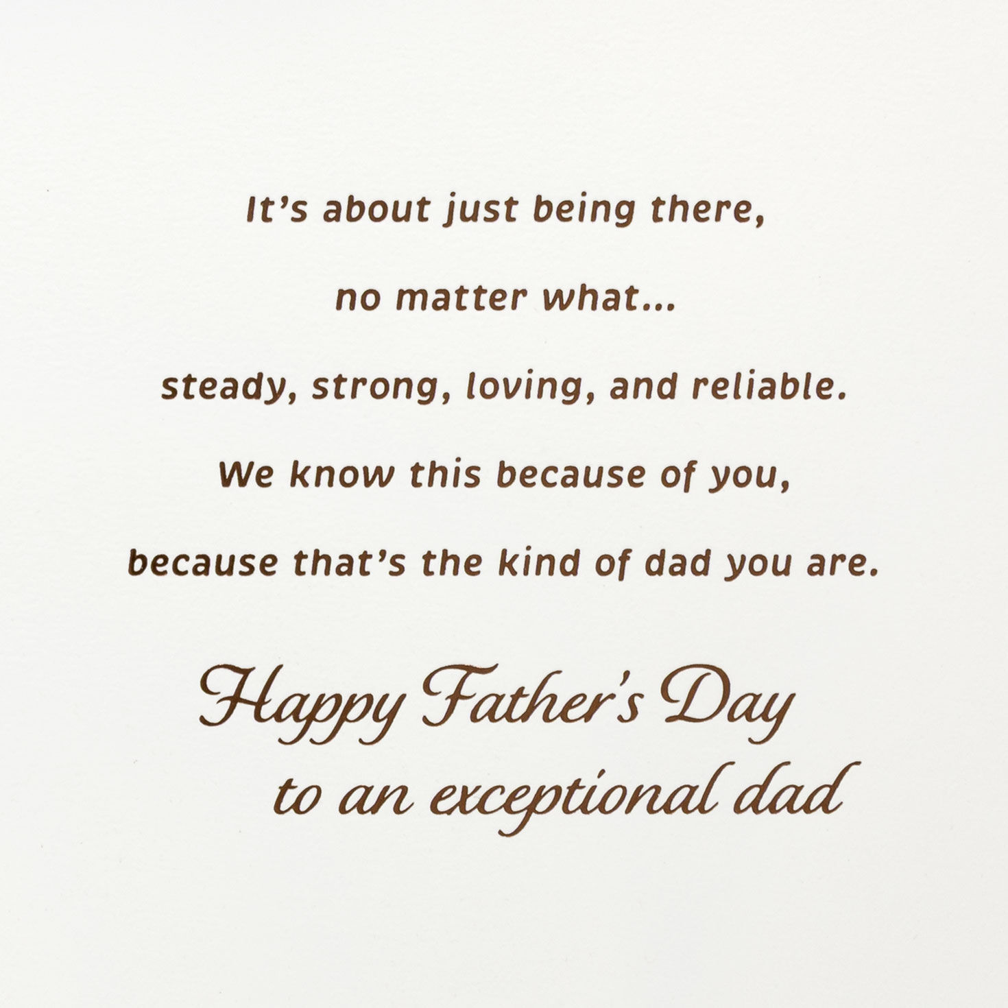 Geometric Print Dad Father's Day Card sentiment image number 2