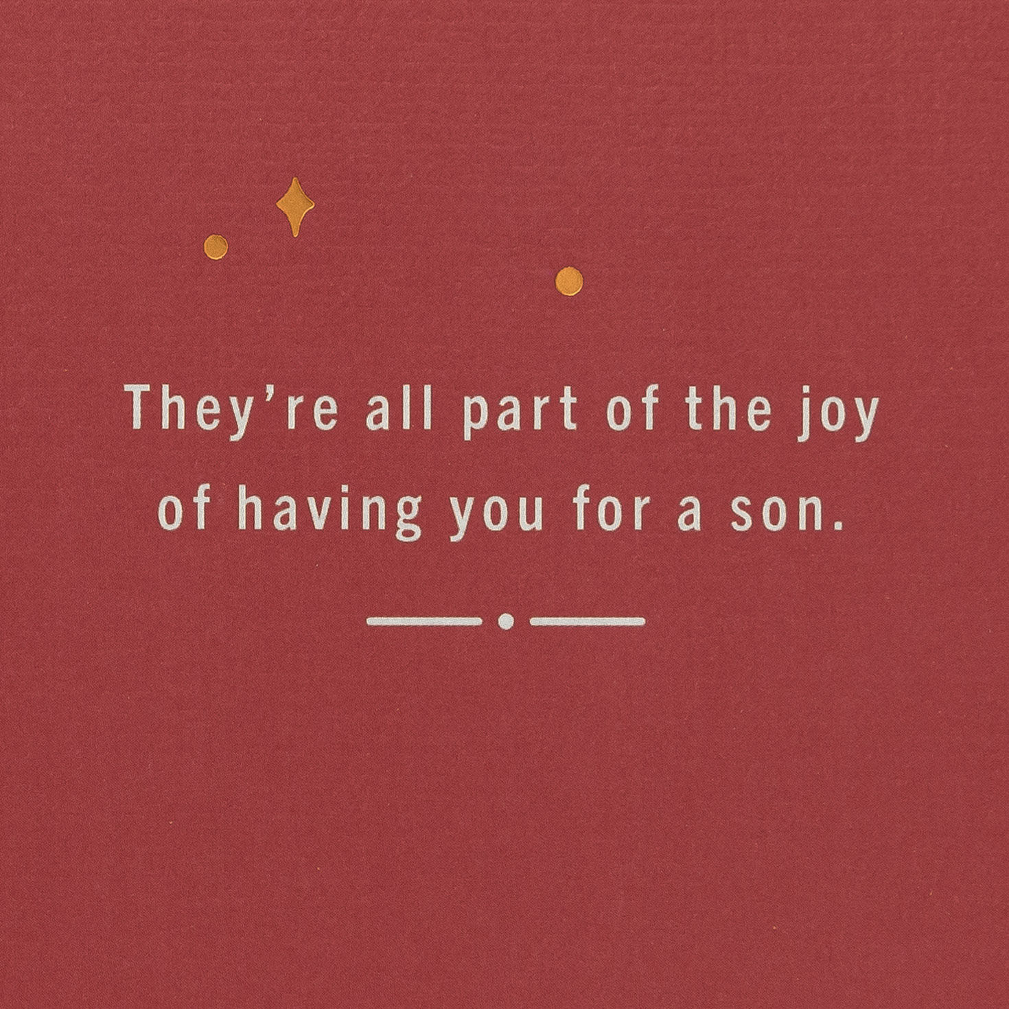 Smiles, Stories and Love Christmas Card for Son, , large image number 3