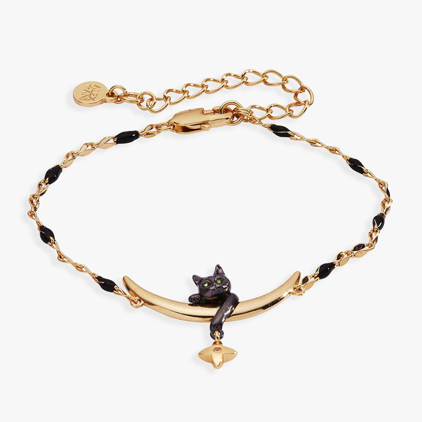 Alex And Ani Celestial Cat Linear Bracelet