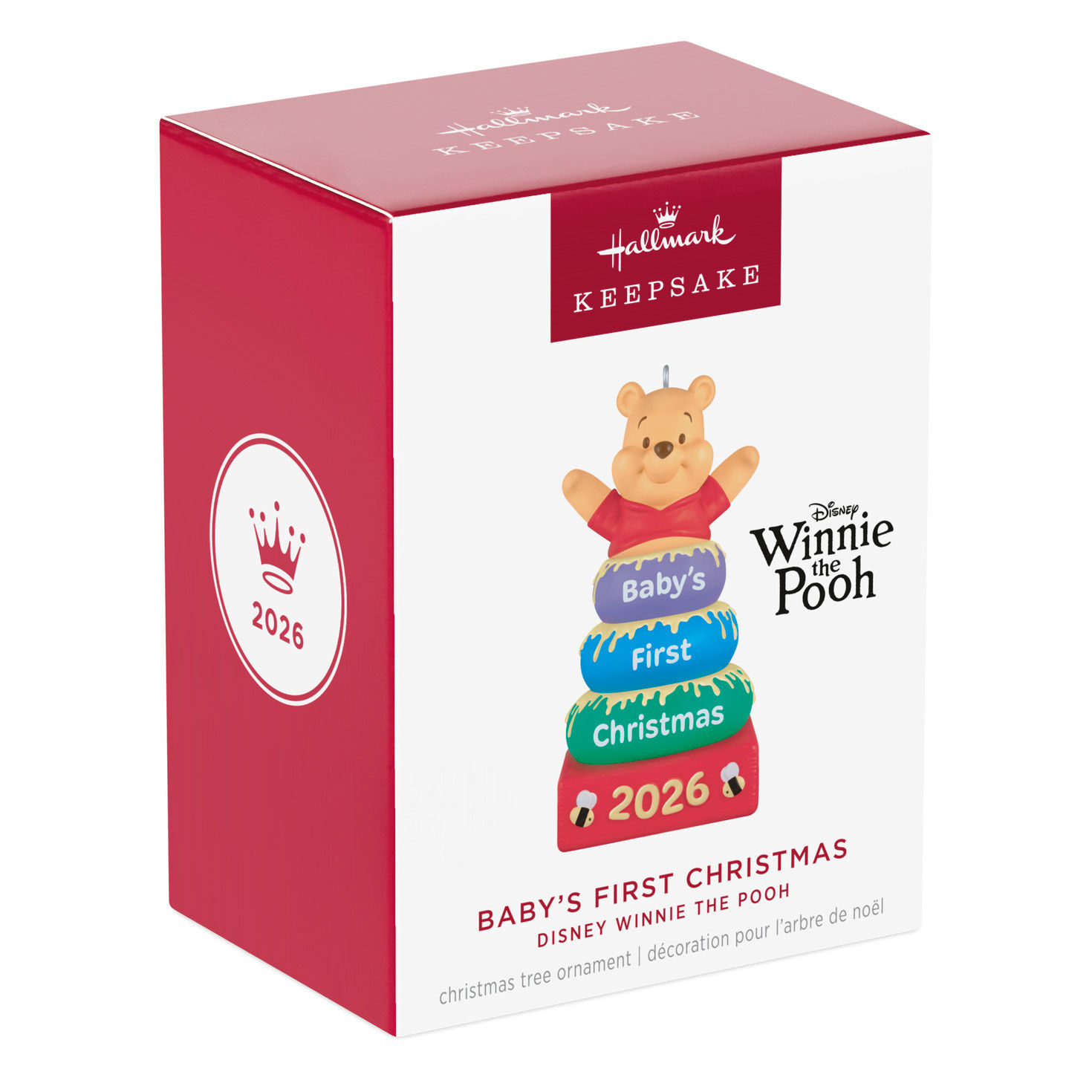 Pooh Stacking Rings Baby's First Keepsake Ornament package front image number 7