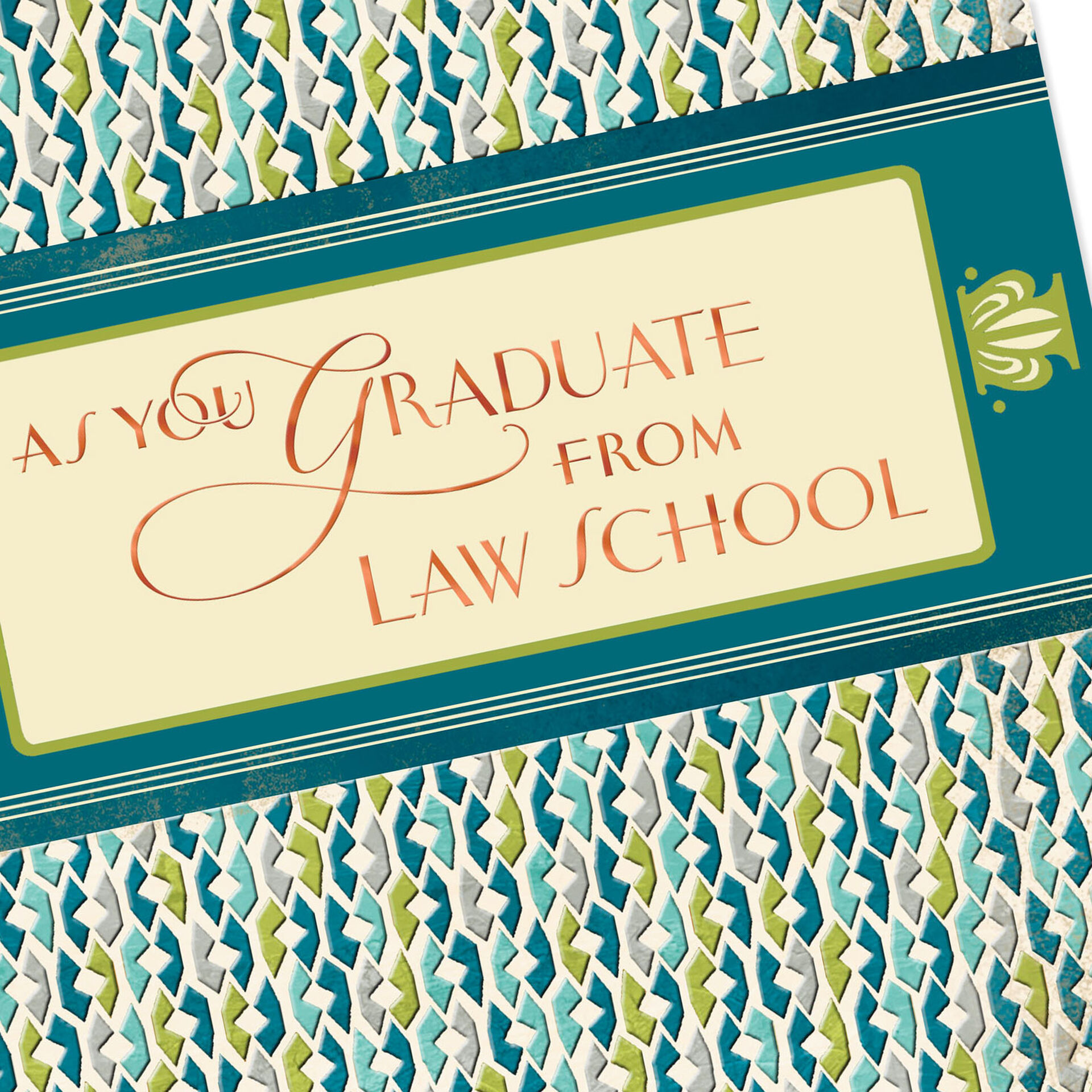 An Honorable Achievement Law School Graduation Card Greeting Cards
