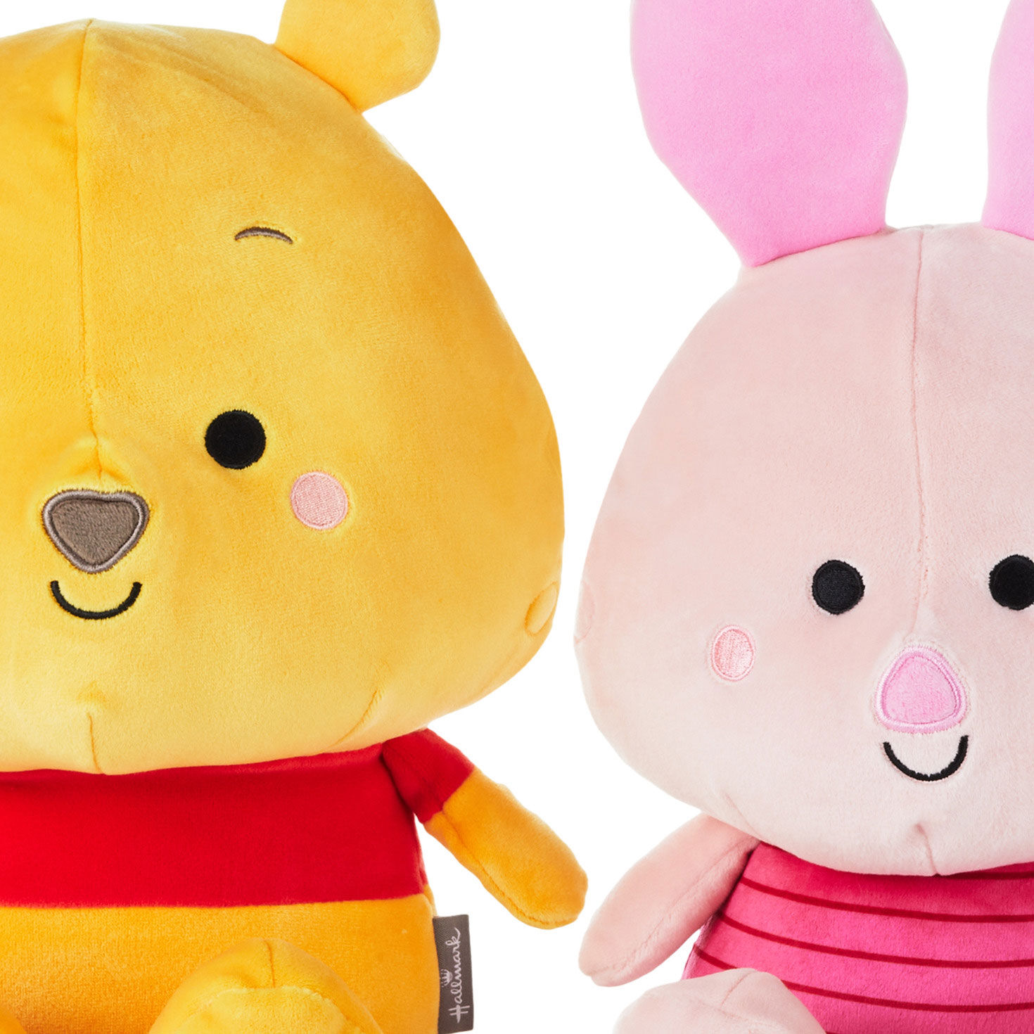 Large Better Together Disney Winnie the Pooh and Piglet Magnetic Plush Pair 11 Classic Stuffed Animals Hallmark