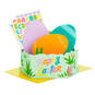 Dyed Eggs 3D Pop-Up Easter Card With Stickers, , large image number 1