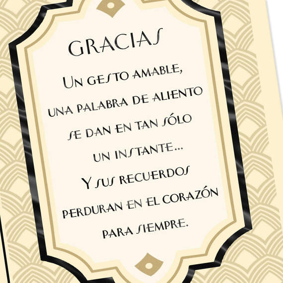 Heartfelt Kindness Spanish-Language Thank You Card, , large image number 4