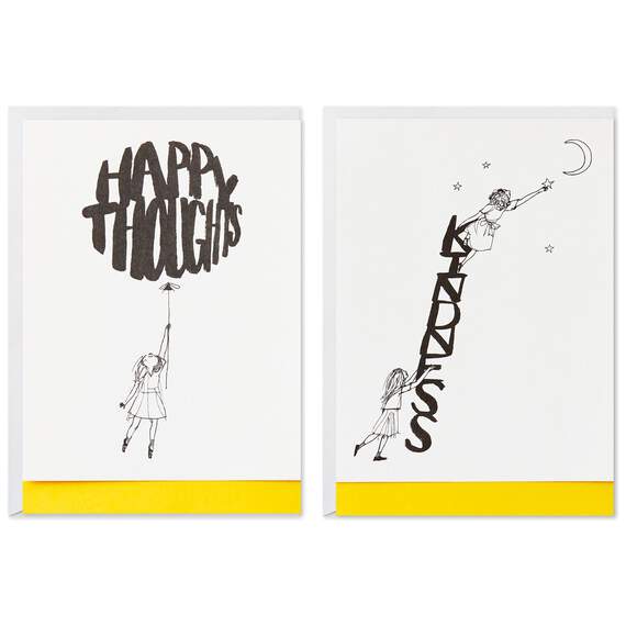 Kindness and Happy Thoughts Notecard Set, , large image number 2