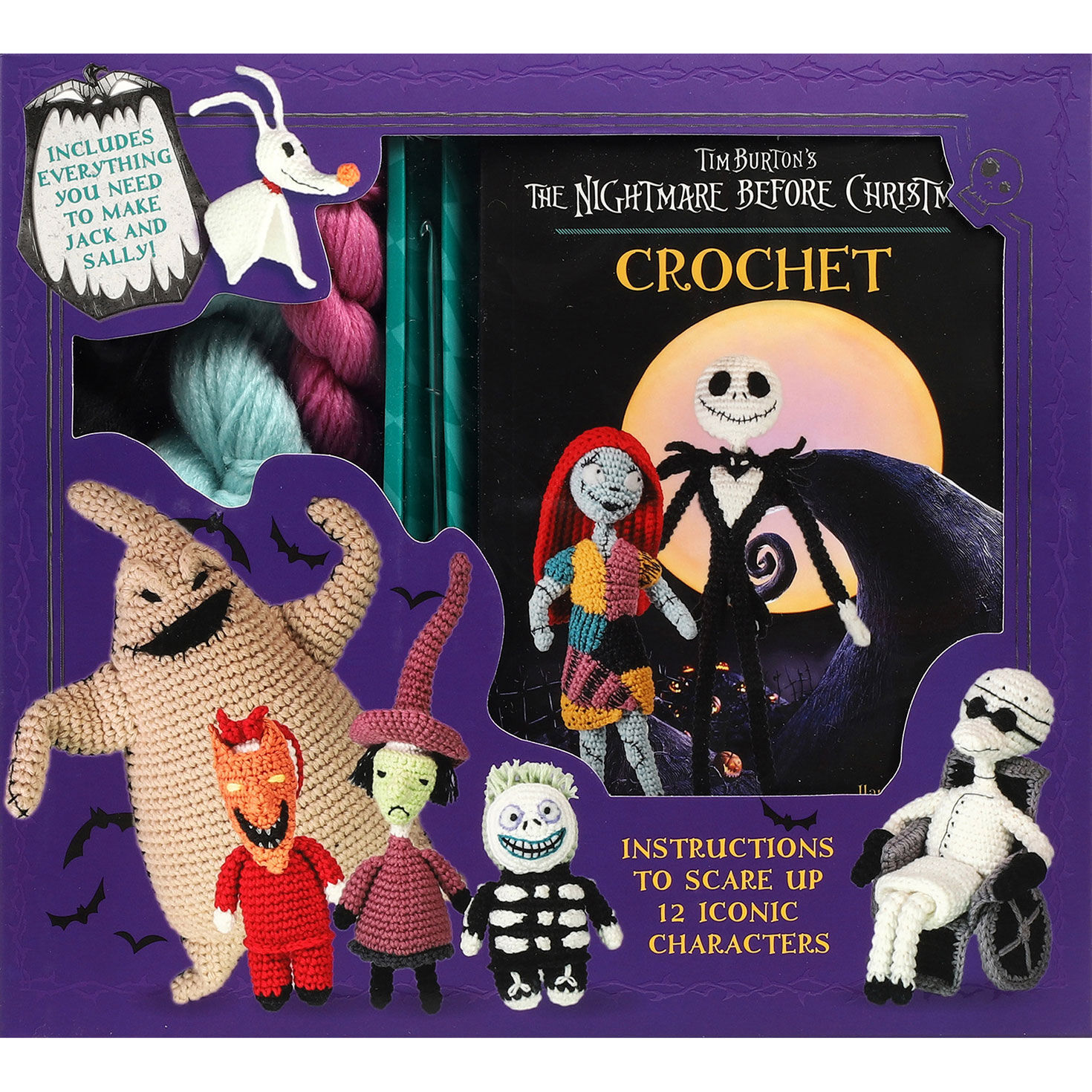 The Nightmare Before Christmas Crochet Kit front image number 1