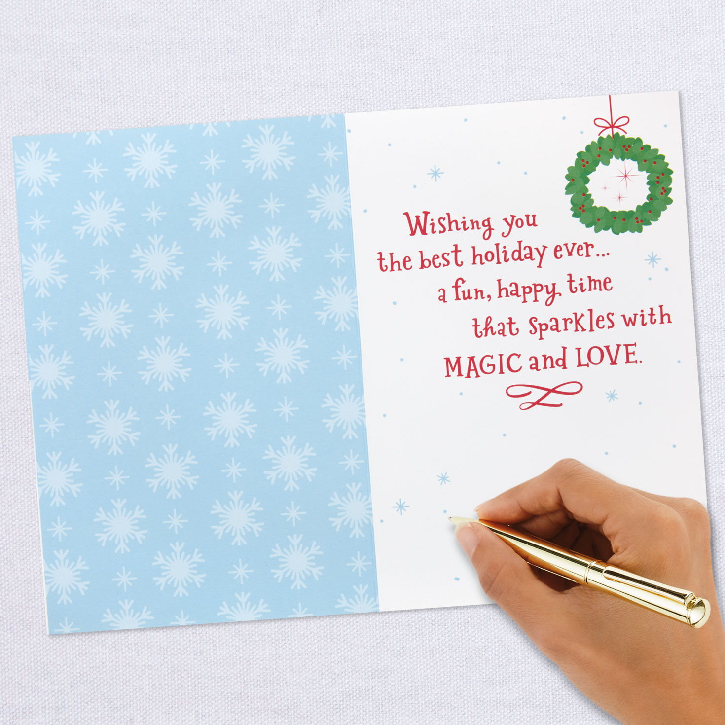 Wonderful Granddaughter Christmas Card With Barrette for only USD 4.99 | Hallmark