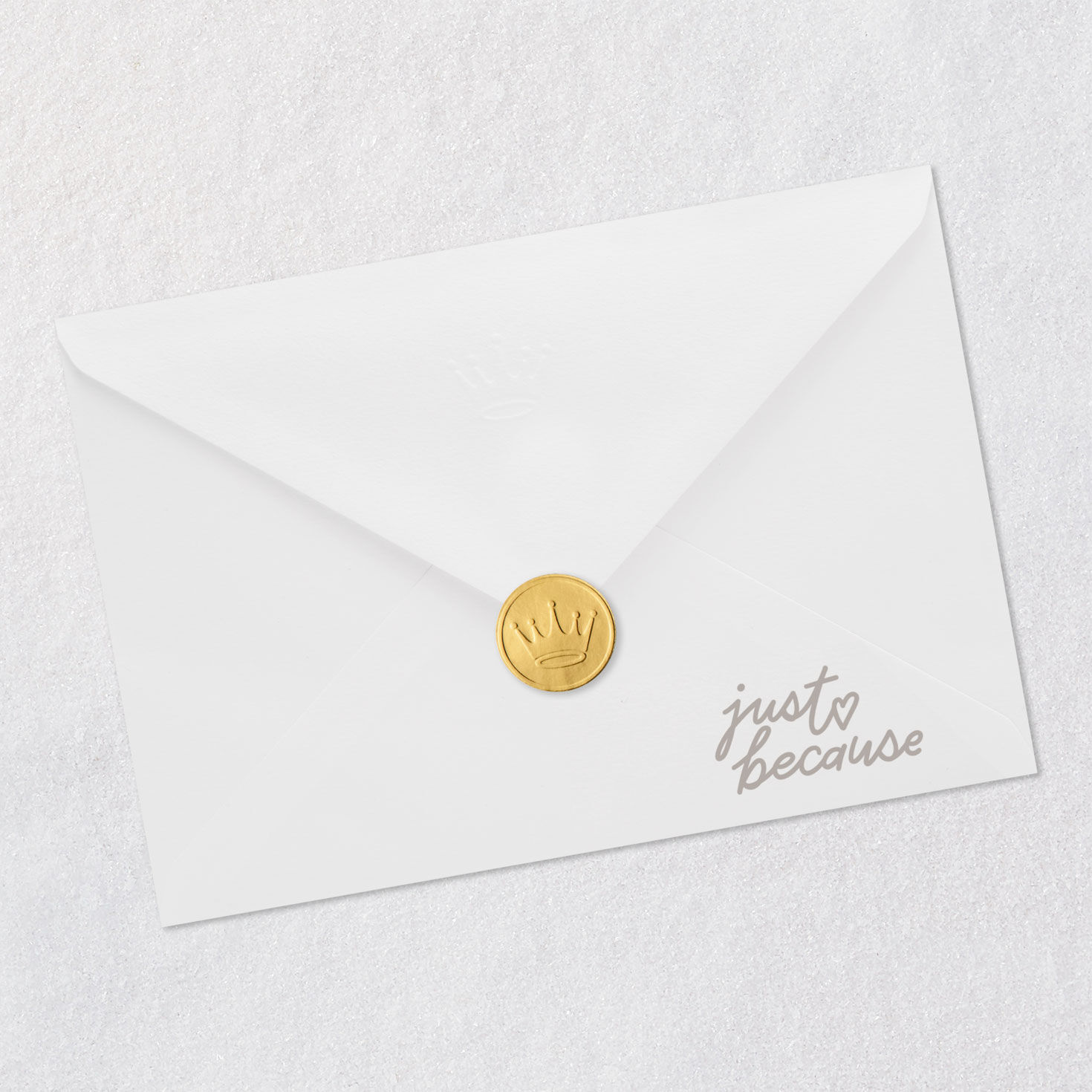 Colorful Brushstrokes Love Card Envelope Back with Seal image number 7