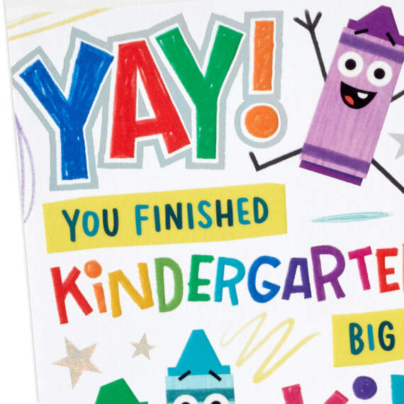 Big Kid, Big Smiles Kindergarten Graduation Card, , large image number 4