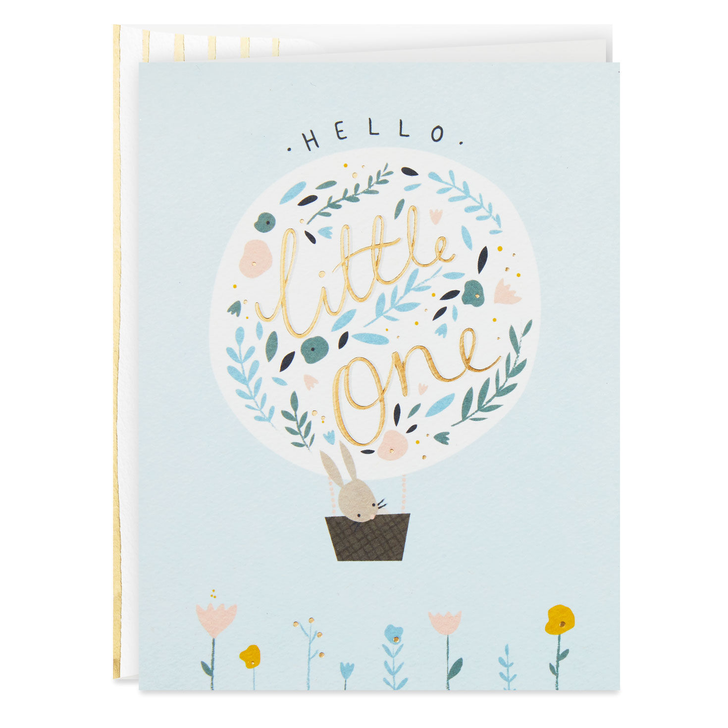 World of Love Awaits New Baby Card