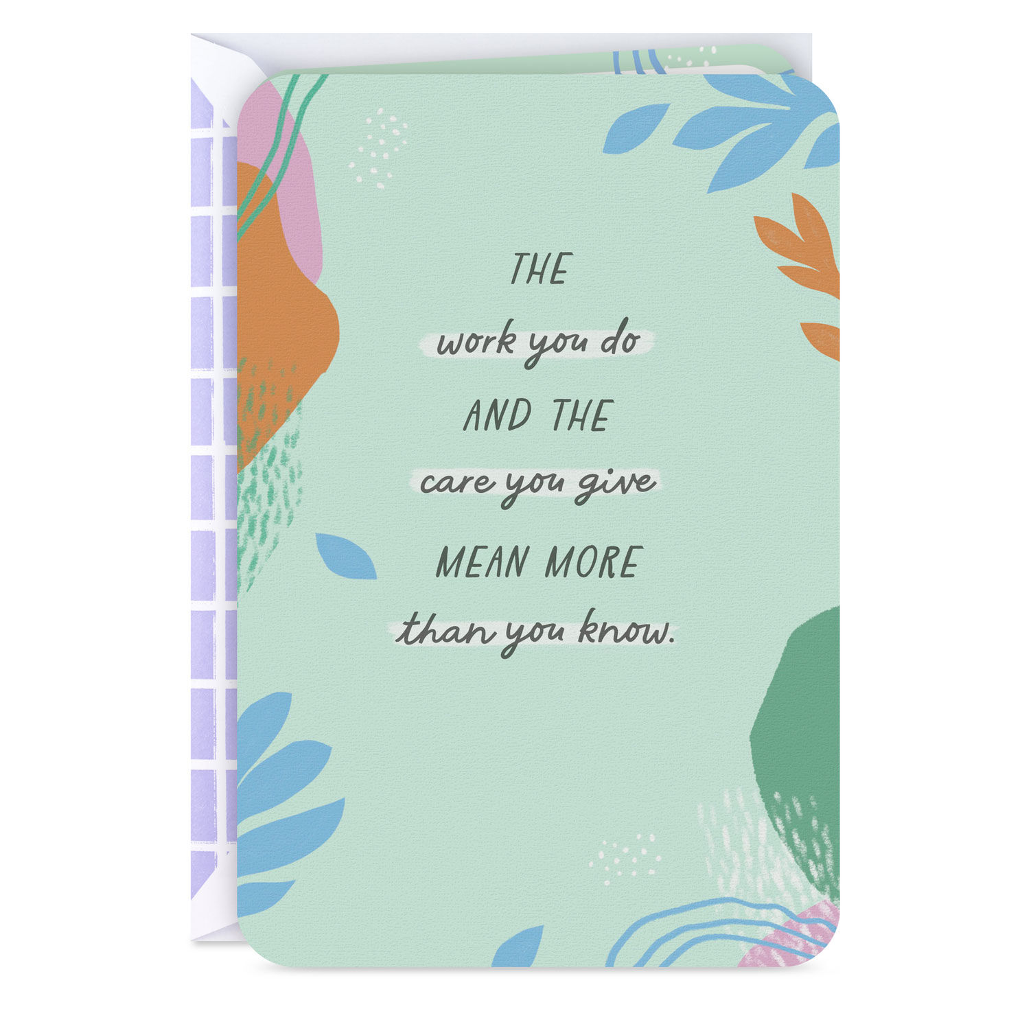 Thanks for All You Do Thank You Card for Caregiver - Greeting Cards ...