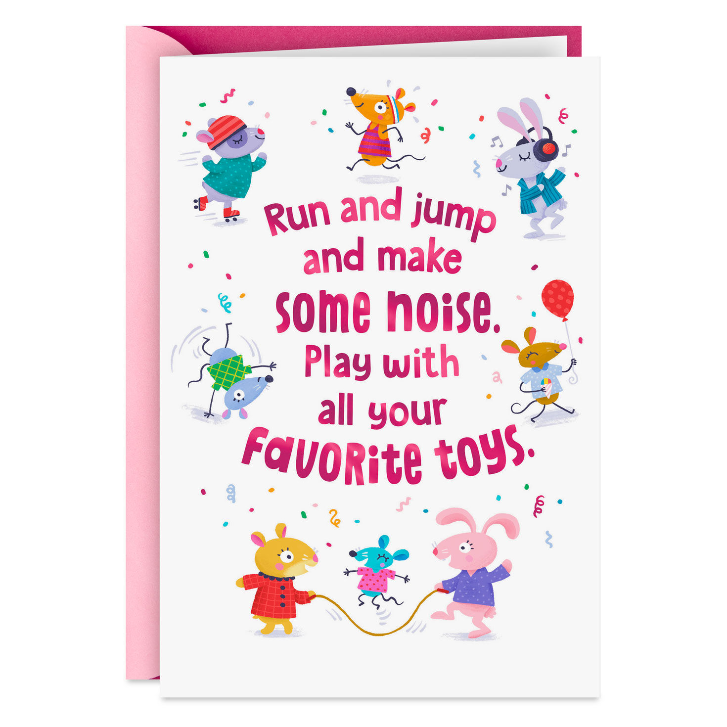 All-Out Fun Birthday Card for Kids