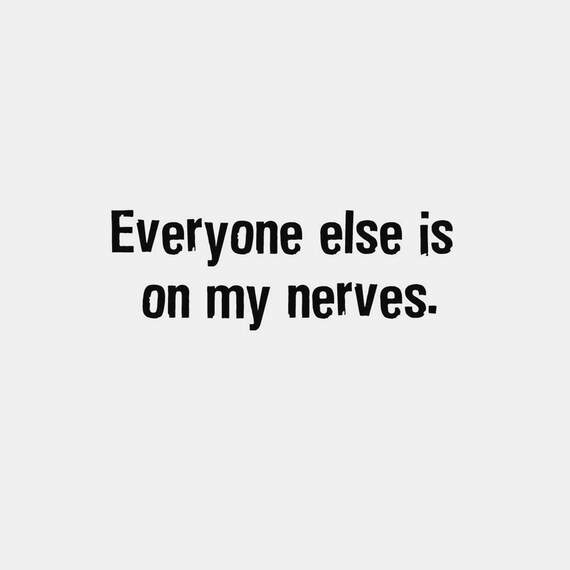 Maxine™ Everyone Is on My Nerves Funny Thinking of You Card, , large image number 2
