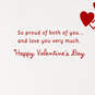 A Great Couple Valentine's Day Card for Son and His Wife, , large image number 3