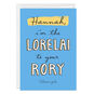 Gilmore Girls The Lorelai to Your Rory Custom Card, , large image number 1