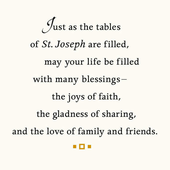 A Prayer for You St. Joseph's Day Card, , large image number 2