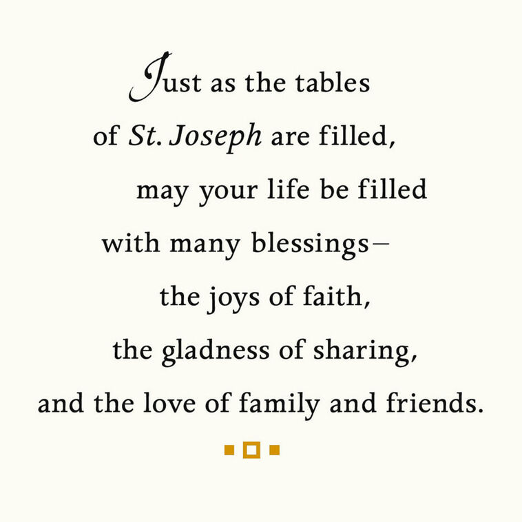 A Prayer for You St. Joseph's Day Card, , large image number 2