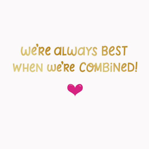 We're So Good Together Video Greeting Love Card, 
