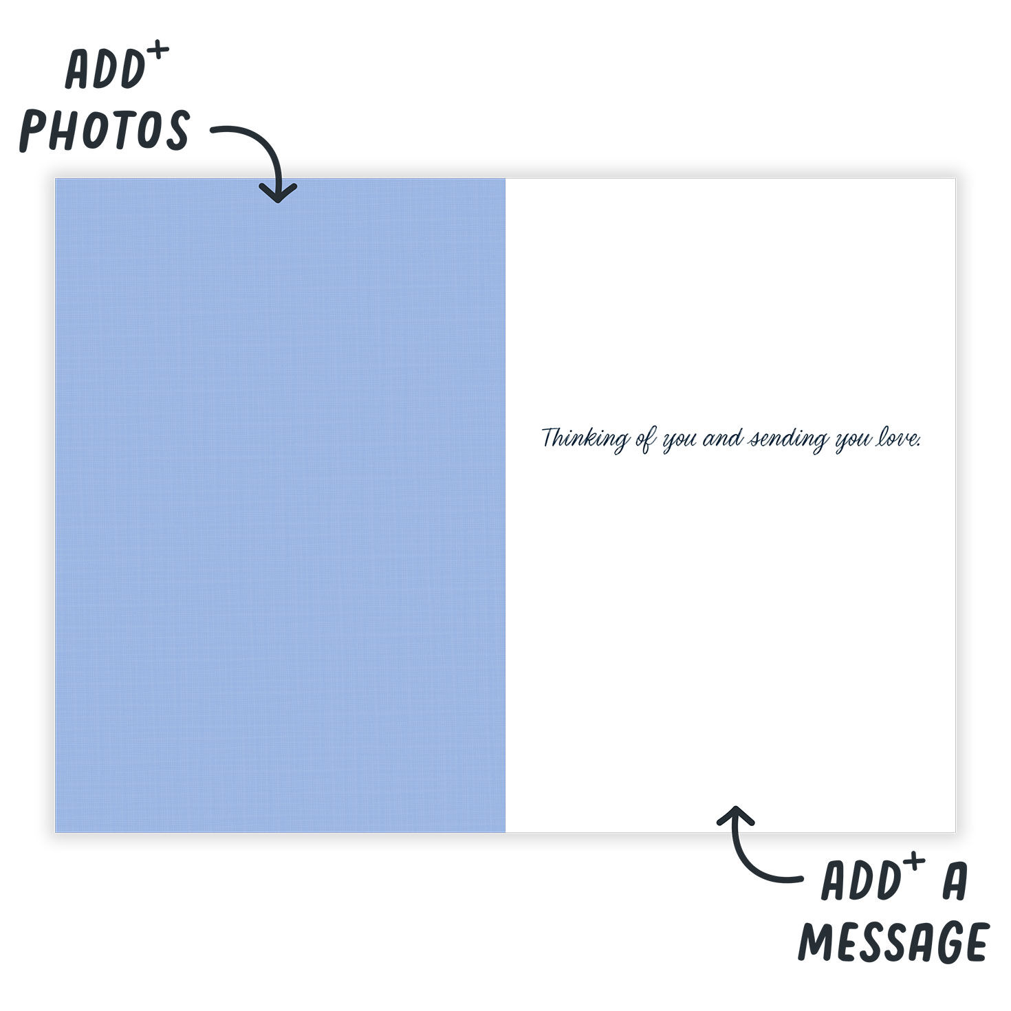 My Heart Is With You Thinking of You eCard, , large image number 3