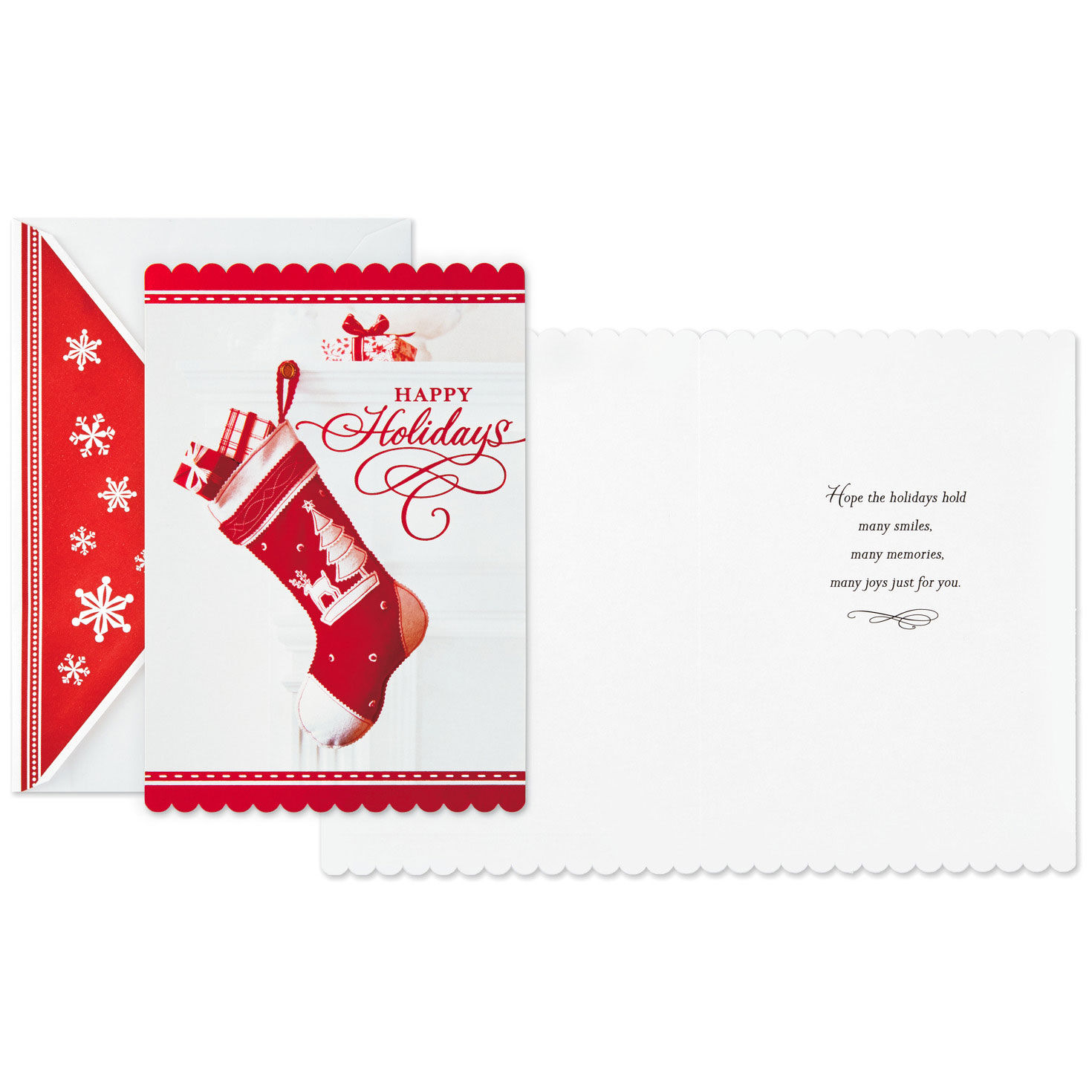 Ornaments Boxed Christmas Cards Bulk Pack  image number 3