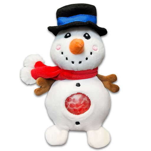 Jellyroos Powder the Snowman Squeezable Plush Toy, 