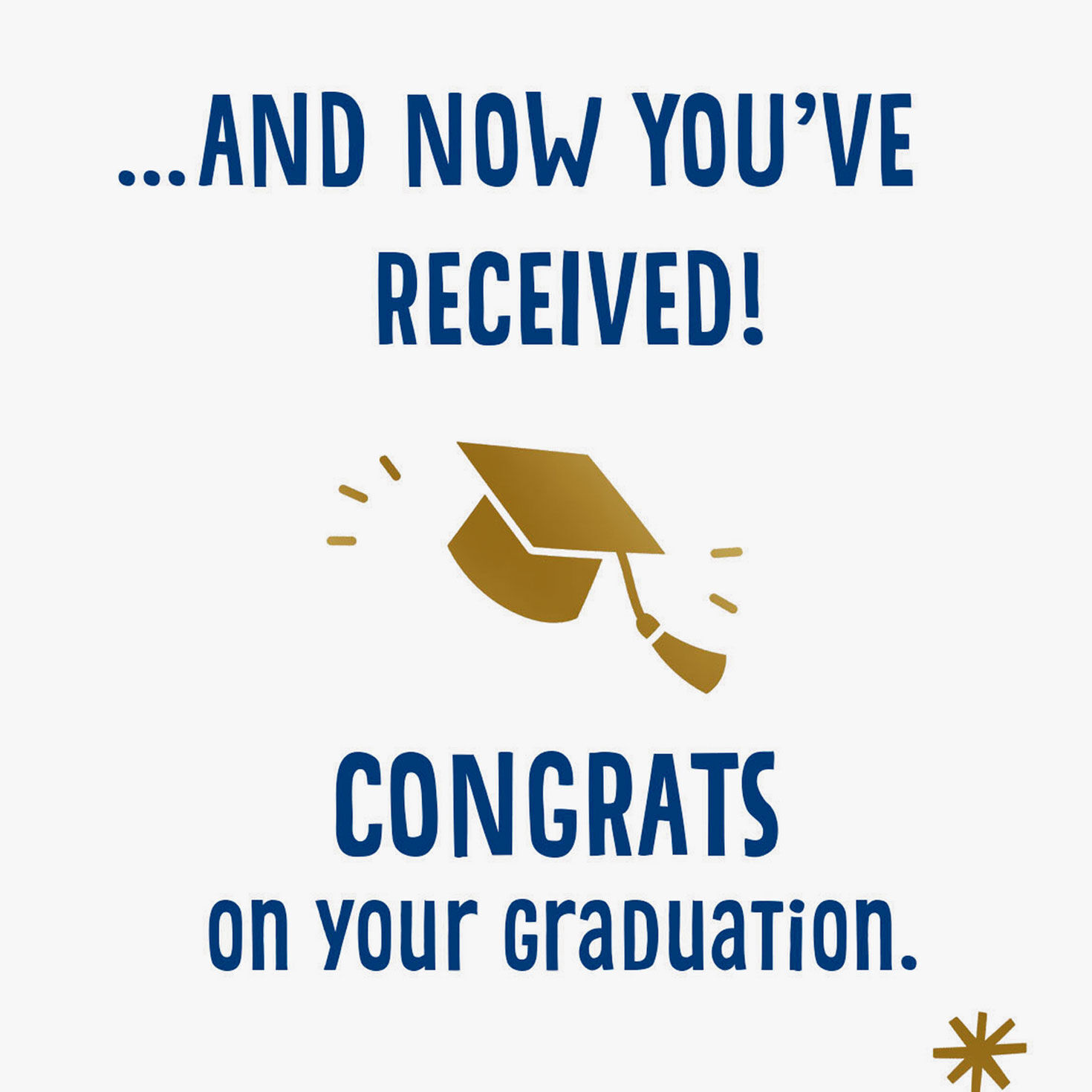 Black Hand with Diploma Graduation Money Holder Card Sentiment image number 2