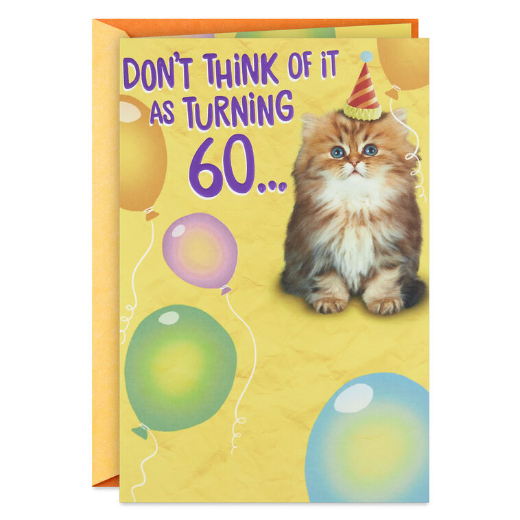 Six Perfect 10s Funny 60th Birthday Card