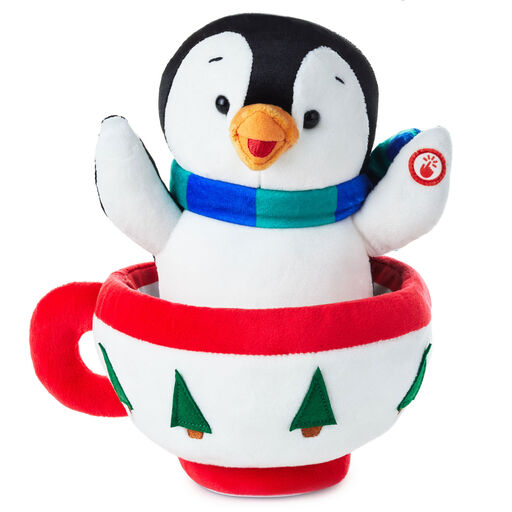 Twirly Teacup Playful Penguins Musical Plush With Motion, 9.6", 