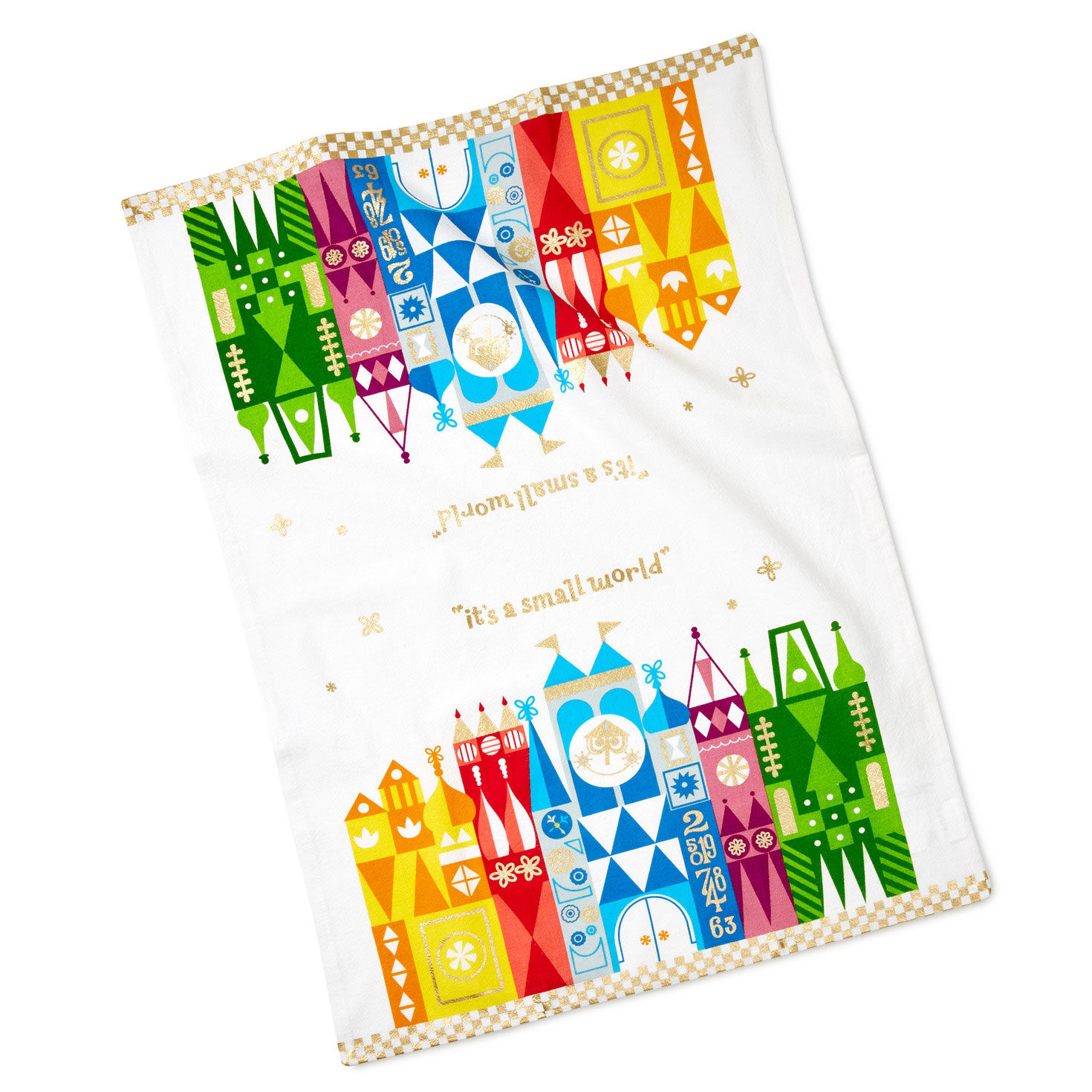 Disney It's a Small World Tea Towel, 18x26, , large image number 2