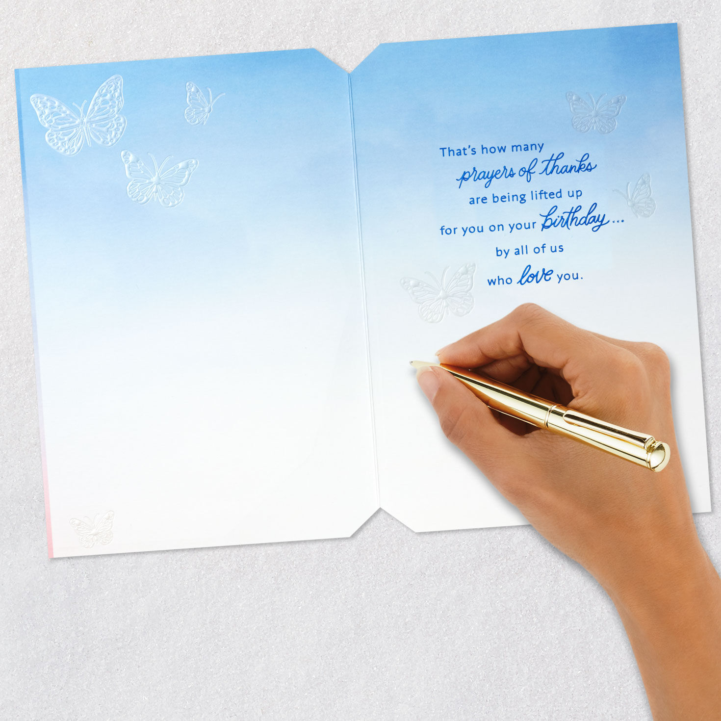 Prayers of Thanks and Love Birthday Card, , large image number 6