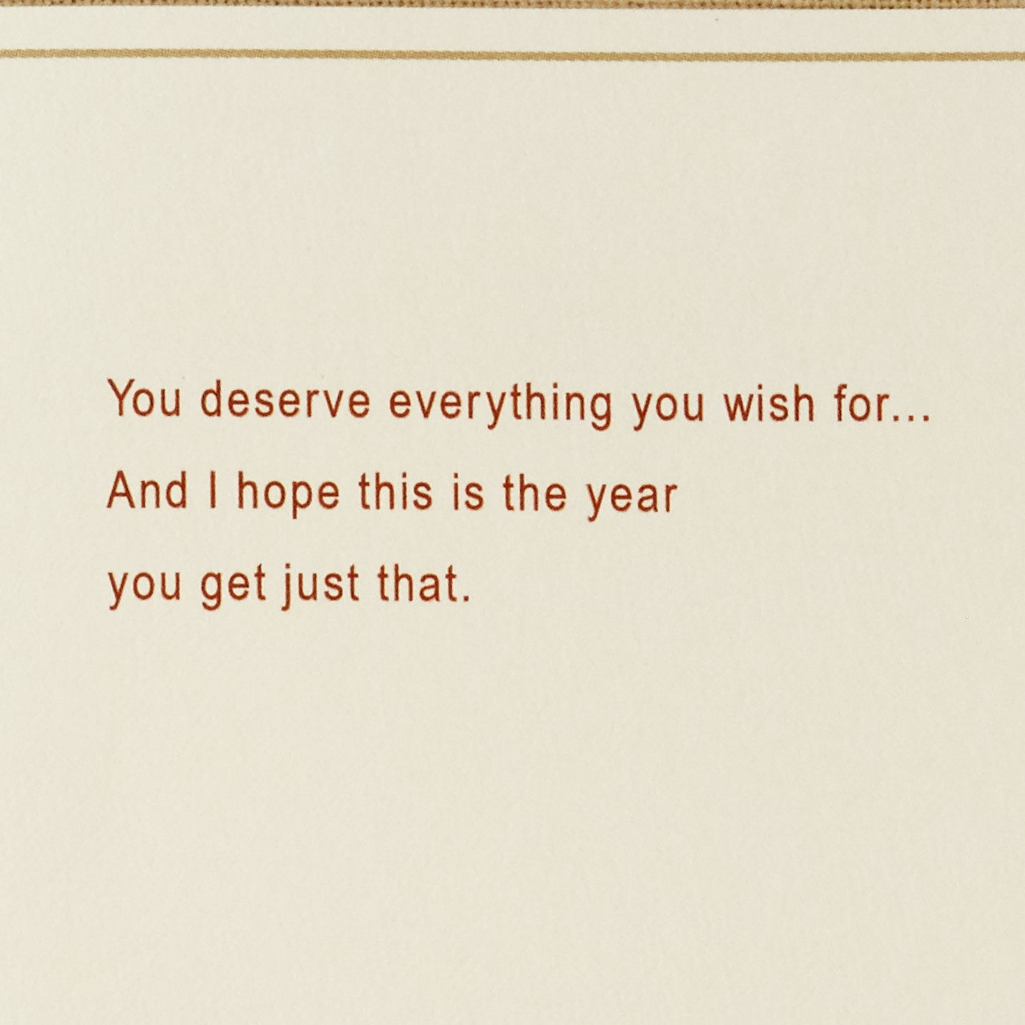 You Deserve Everything You Wish For Birthday Card for Brother From Sister, , large image number 3