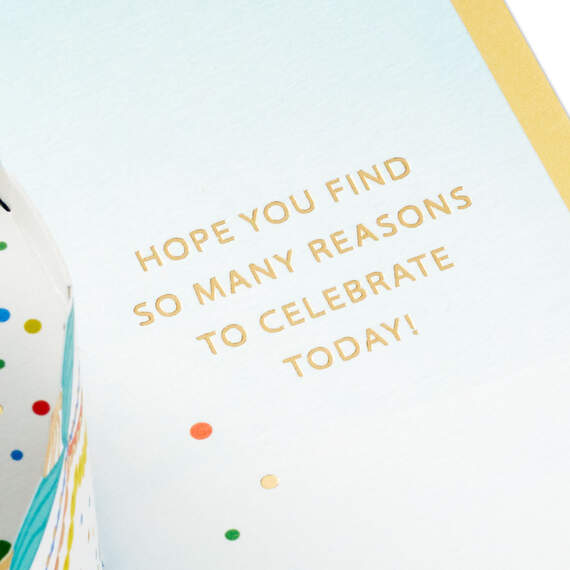 Celebrating You Cake 3D Pop-Up Birthday Card, , large image number 3