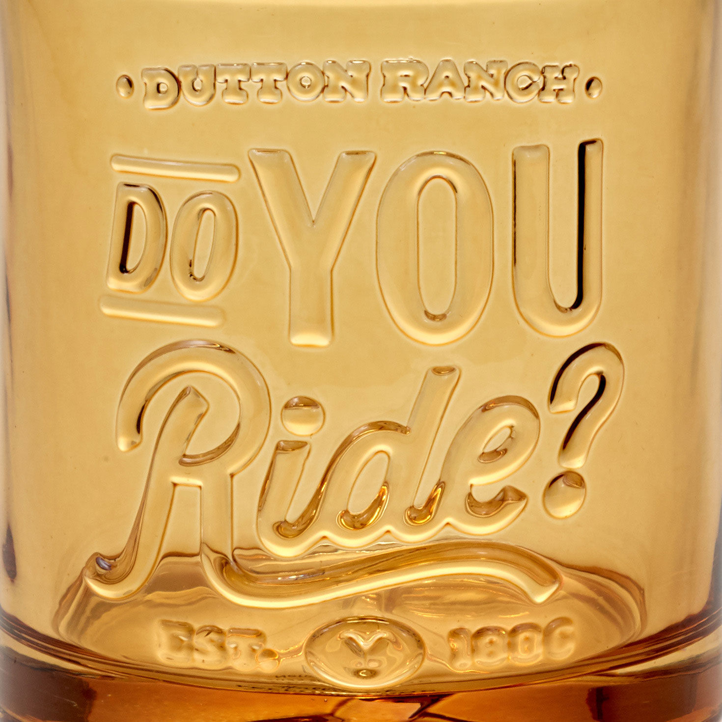 Yellowstone Dutton Ranch Do You Ride? Lowball Glass, 9.5 oz. for only USD 22.99 | Hallmark