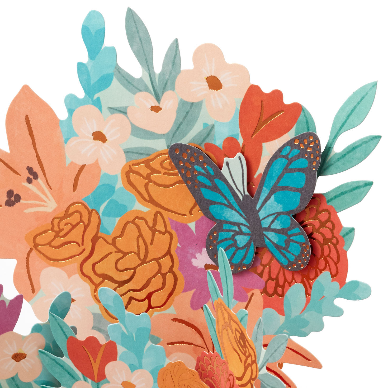 Watering Can With Flowers Pop-Up Card for Mom  image number 5