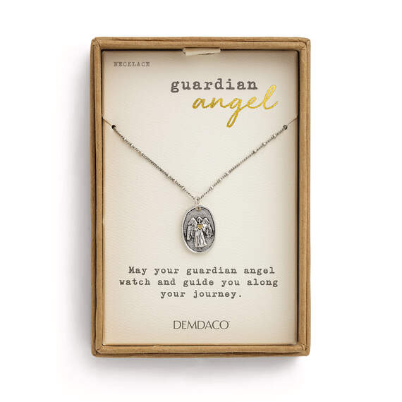 Demdaco Guardian Angel Charm Necklace, 18", , large image number 3