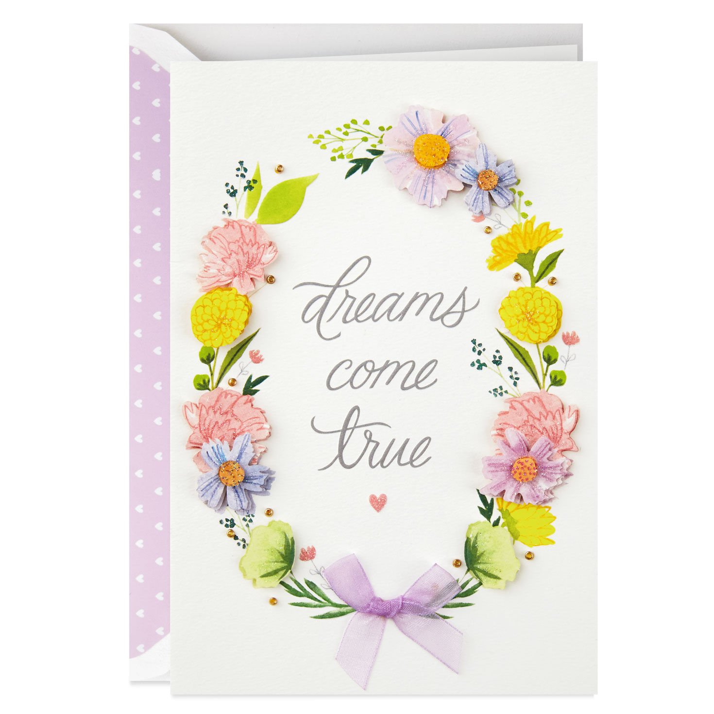 Girl /& Bubbles Believe Greeting Card 4-Pack